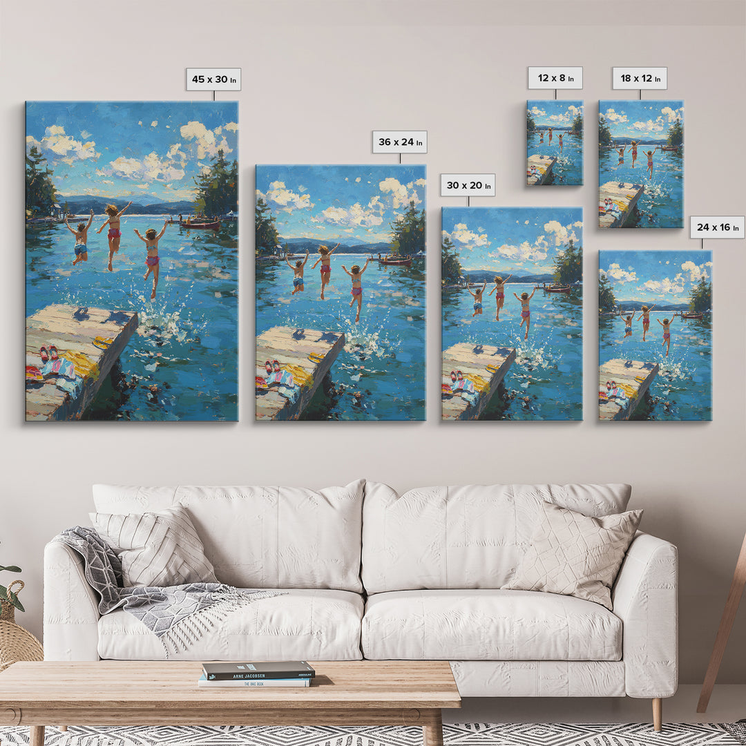 Spiritual Angelic Being In Radiant Clouds Framed Canvas Print Inspirational Wall Art For Meditation Room And Home Decor