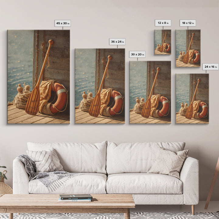Stargazing Astronomer In Study With Celestial Maps And Domed Observatory Wall Art Framed Canvas Print For Office