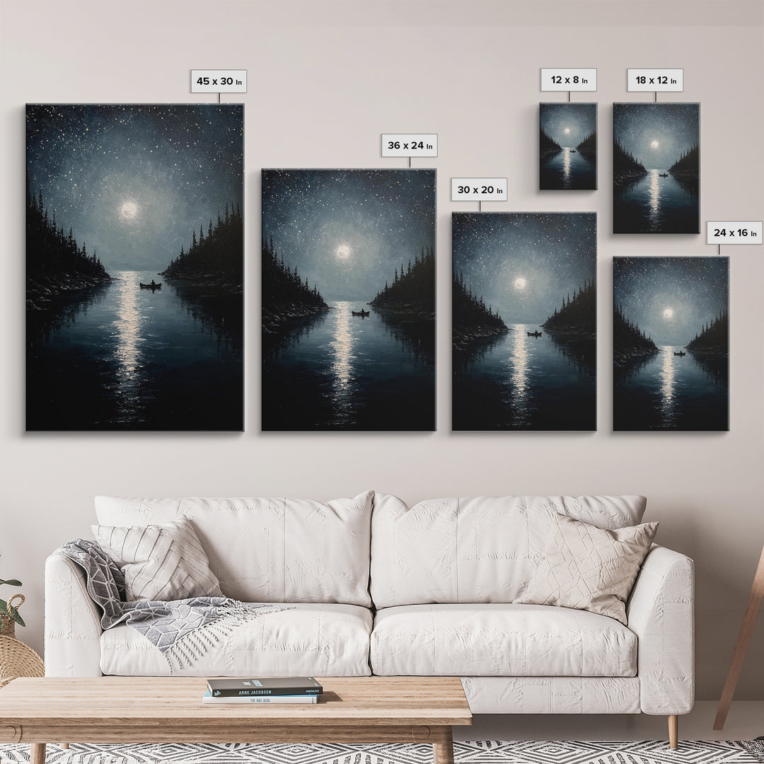 Minimalist Calligraphy Mountain Ink Painting Canvas Print With Japanese Art Style Black And White Wall Art For Zen Home Decor