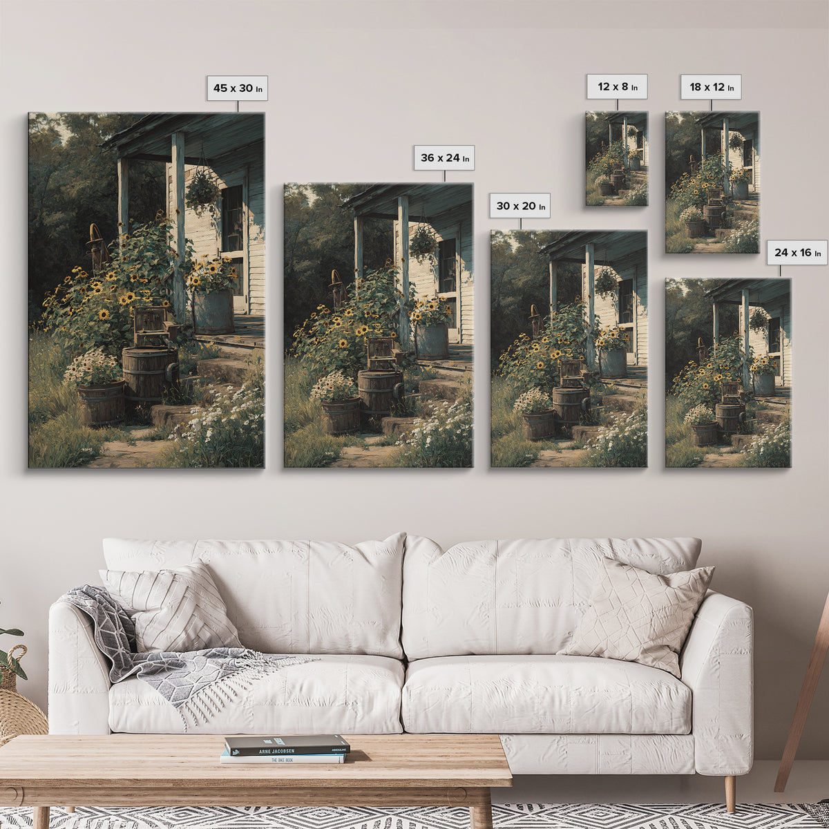 Zen Stacked Stones Black And White Minimalist Ink Painting Canvas Print For Calm Wall Art And Mindful Home Decor