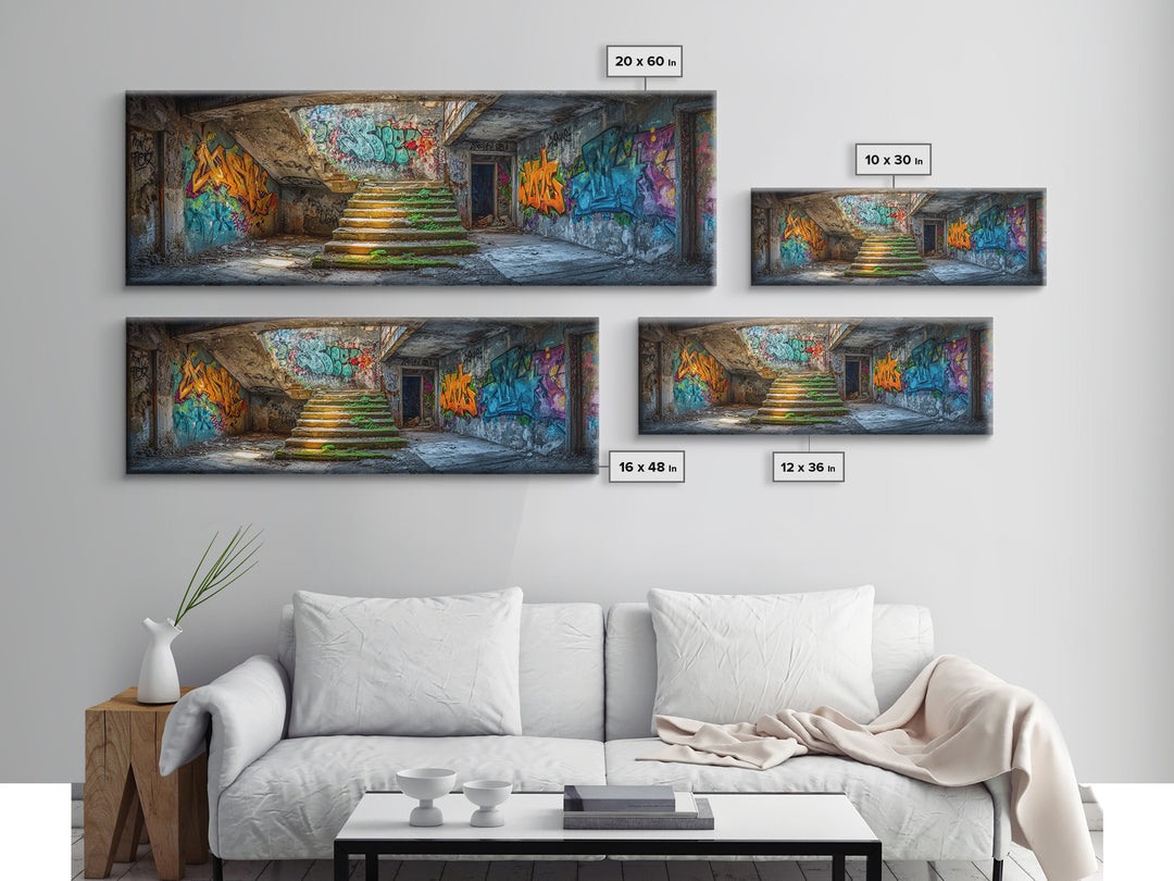 Dramatic Epic Fantasy Battle Scene Painting Wall Art Framed Canvas Print with Fiery Skies and Mythical Elements for Home Decor
