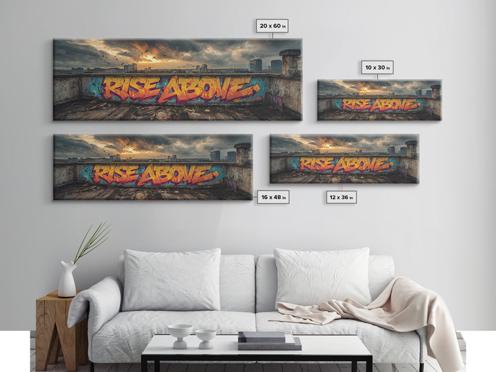 Urban Underground Subway Station Vibrant Tiger Mural Street Art Modern Wall Art Canvas Print For Home Decor