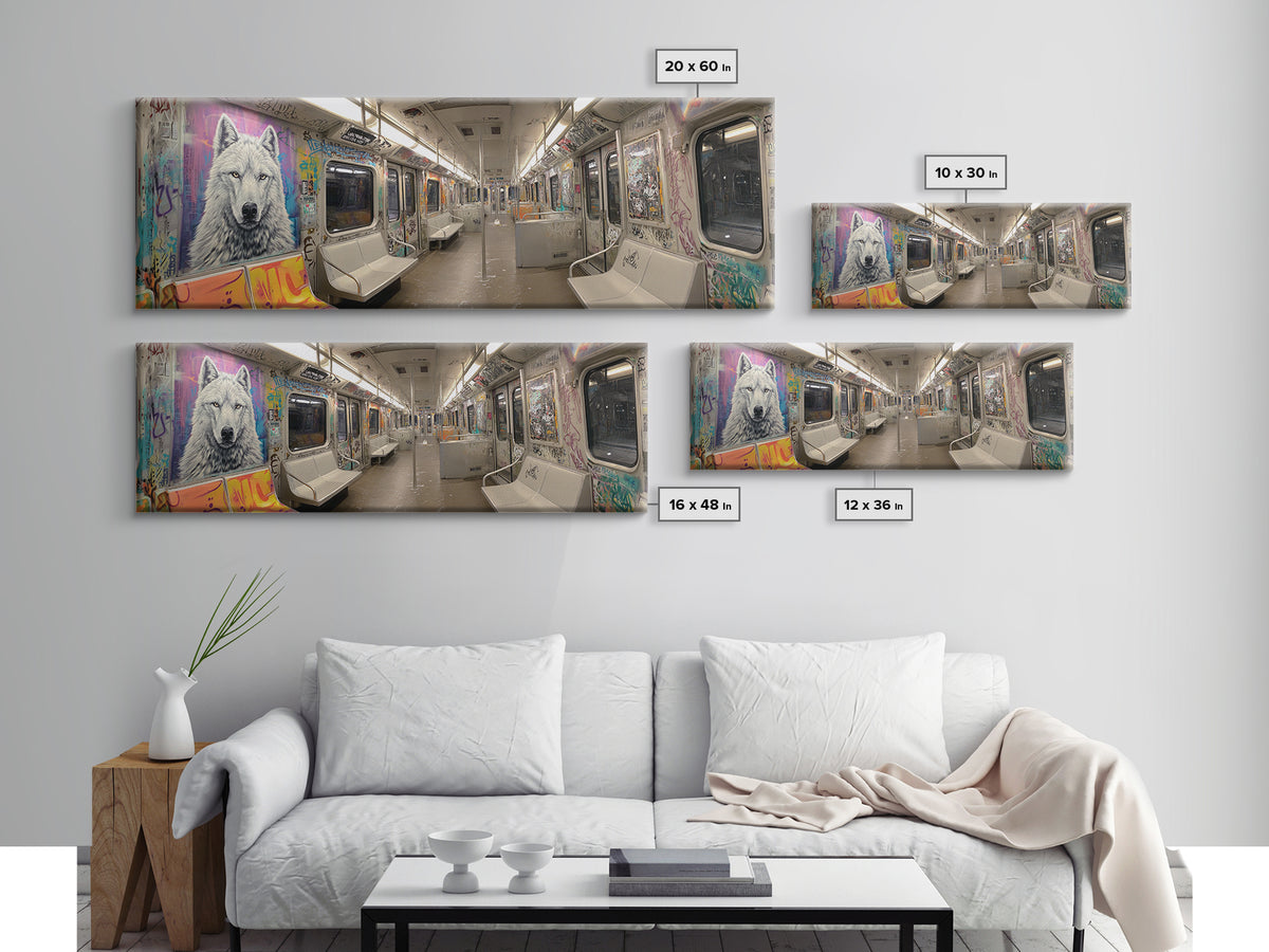 Rooftop View Of Man Climbing Among Ancient Trees With Magical Fairy Light Landscape Canvas Print For Whimsical Decor