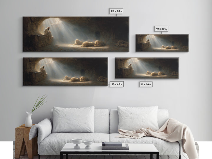 Dramatic Fiery Dragon War Scene With Knight Wall Art Canvas Print Fantasy Game Room Decor And Wall Decor