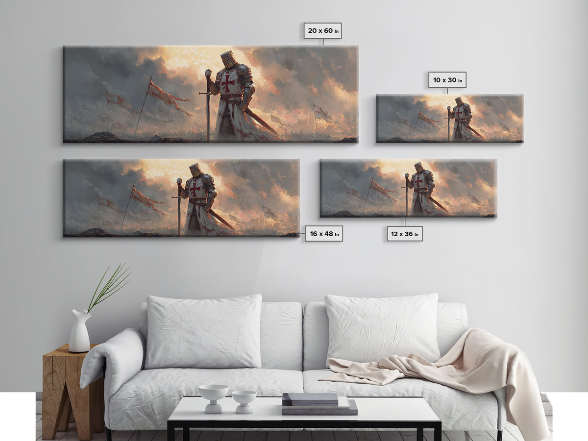 Peaceful Spiritual Study Room with Man and Child Reading Ancient Scrolls in Warm Natural Light Oil Painting Canvas Print