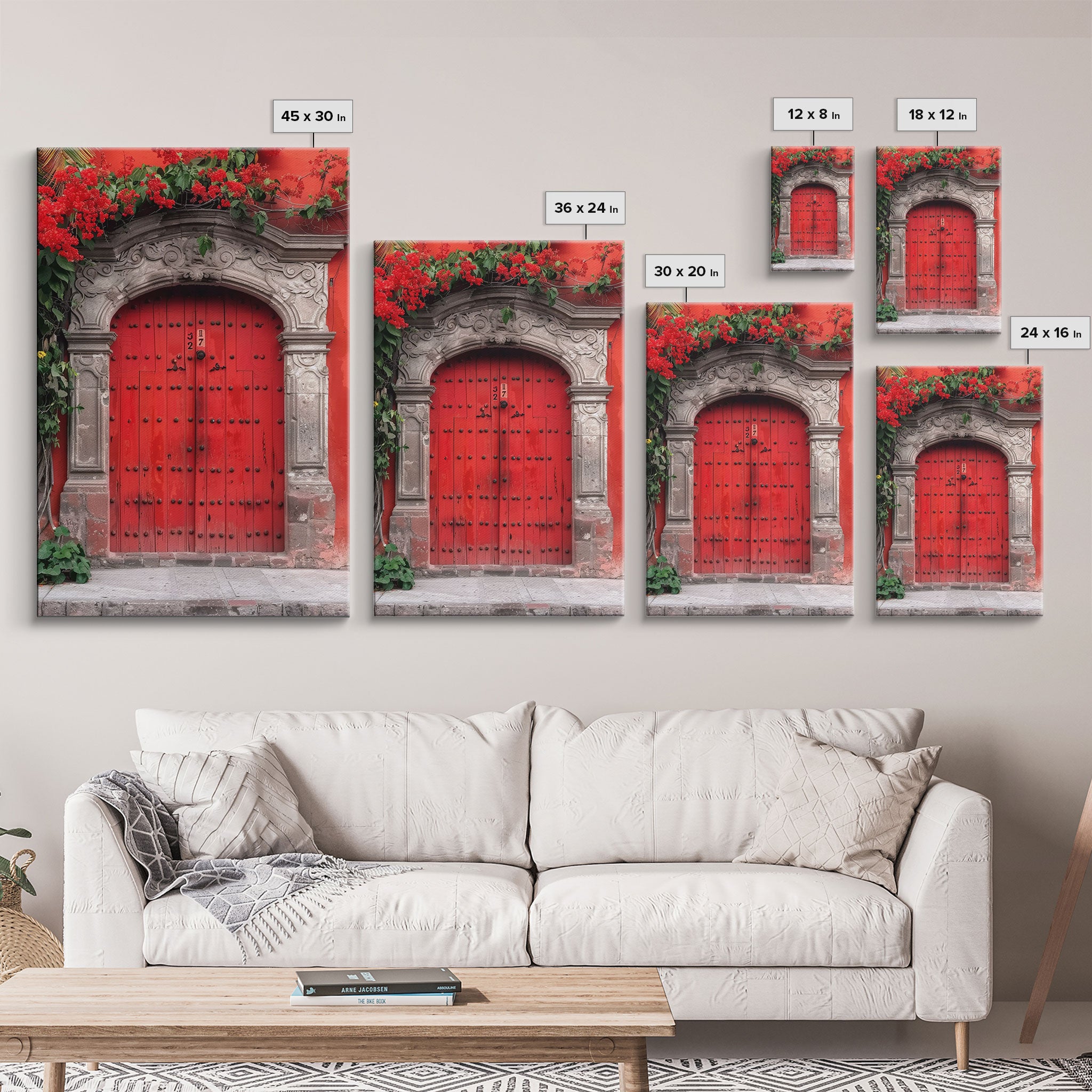 Change354 Architecture Print, 19th Century Architecture Photography, Mexico City Wall Art, Wood Framed Canvas Print