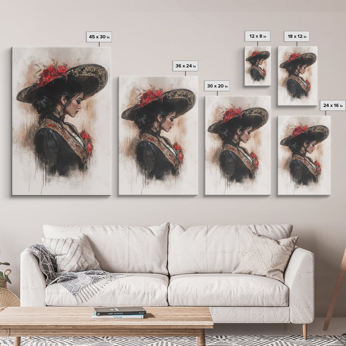 Chicano painting Print, Mexicano Wall Art, Female Matador, Female Bull Fighter Painting Print, Chicano Wall Art, Tejano Decor