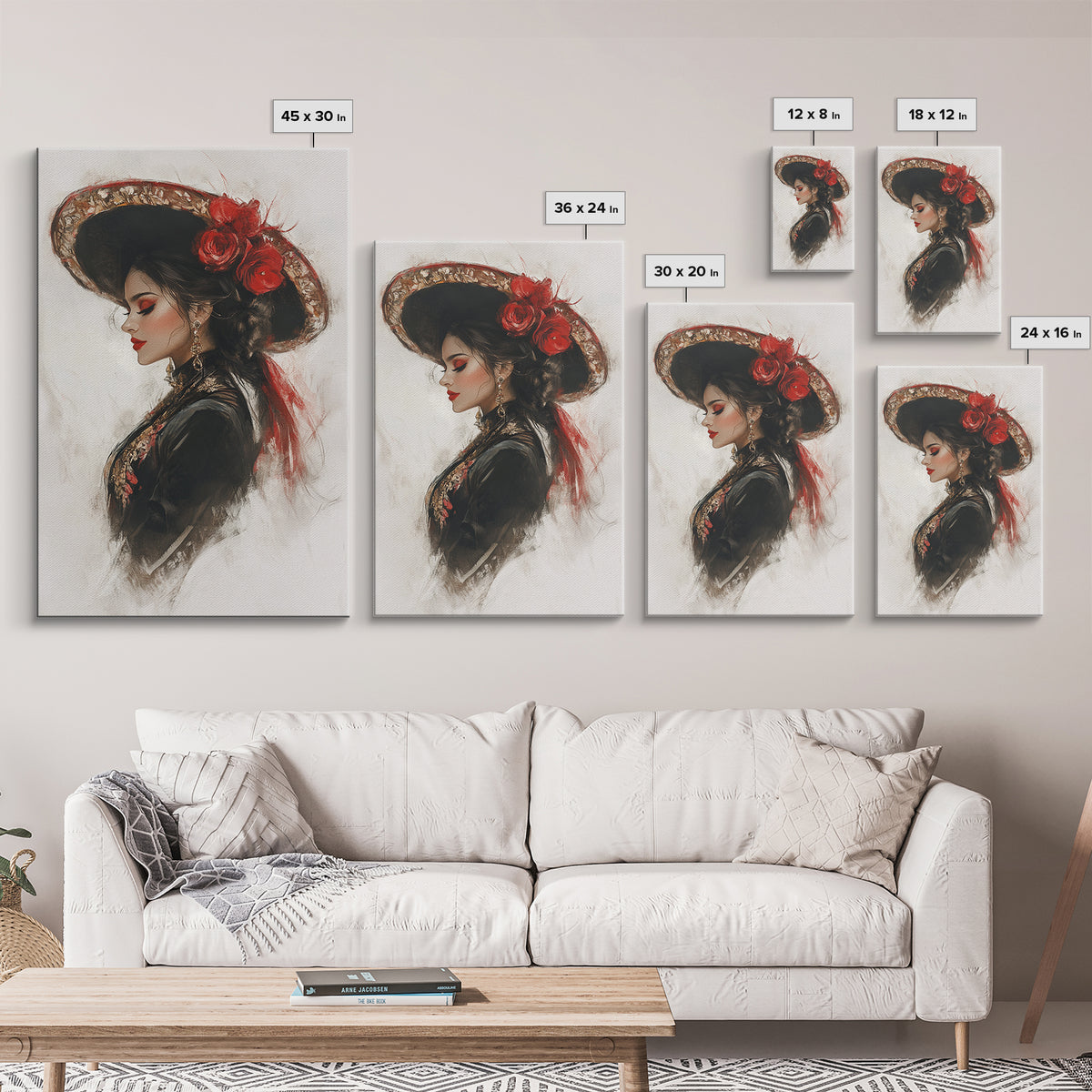 The Matador - Framed Canvas Print - Spanish Style Art - Cultural Home Decor