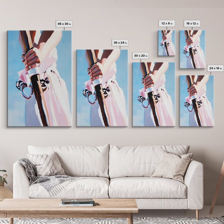 Rowing Oars, Nautical Art, Coastal Home Decor, Ocean Wall Art, Framed Canvas Print, Minimalist Seascape, Beach House Art, Modern Print