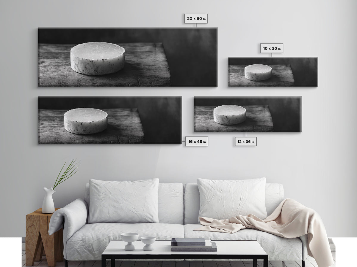 Artisan Soap, Rustic Table, Handmade Bath, Canvas Print, Kitchen Wall Art, Farmhouse Decor, Minimalist Bathroom Photography