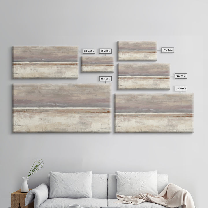 Minimal Two Figure Line Drawing Framed Canvas Print, Above Bed Art, Minimalist Decor, Bedroom Decor, Fine Art, Serenity, ABA-2x1-28
