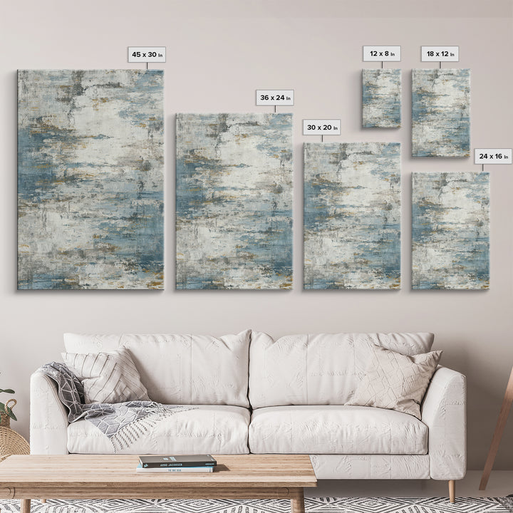 Japandi Ink Shapes Framed Canvas Print, Above Bed Art, Statement Artwork, Bedroom Decor, Fine Art, Serenity, Printable Wall Art, ABA-2x3-2