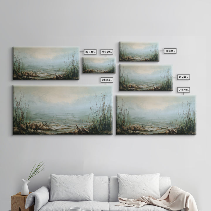 Surreal Dream Landscape Canvas Print, Art, Printable Wall Art, Living Room Decor, Watercolor Art, Canvas Art, ART-2x1-31