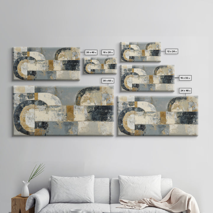 Textured Neutral Abstraction Canvas Print, Art, Textured Painting, Living Room Decor, Abstract Art, Digital Wall Art, ART-2x1-57