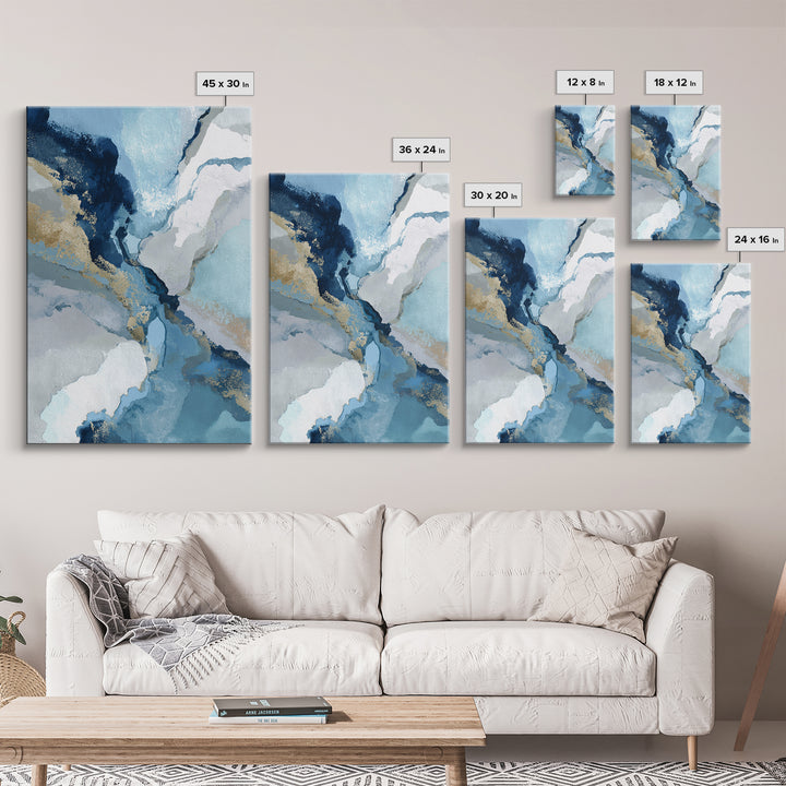 Abstract Water Forms Framed Canvas Print, Art, Pink Wall Art, Living Room Decor, Fine Art, Textured Painting, ART-2x3-51