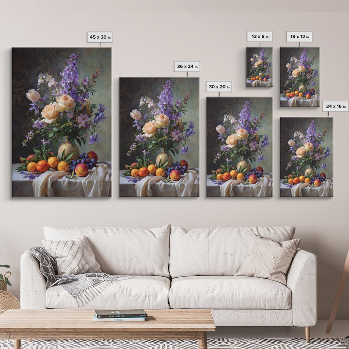 Museum Still Life Canvas Print, Art, Wall Art Prints, Living Room Decor, Fine Art, Ai Art, Textured Wall Art, ART-2x3-81