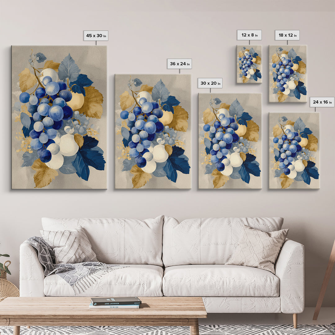 Bold Pop Fruit Composition Canvas Print, Art, Contemporary Art, Living Room Decor, Fine Art, Art Deco, Original Art, ART-2x3-96