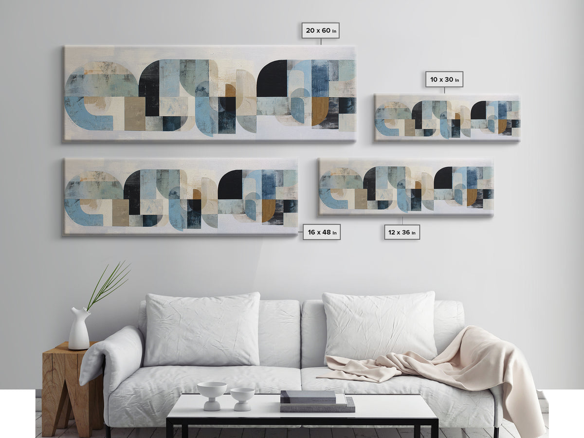 Abstract Water Forms Canvas Print, Art, Art Prints, Living Room Decor, Abstract Art, Framed Wall Art, Canvas Wall Art, ART-3x1-83