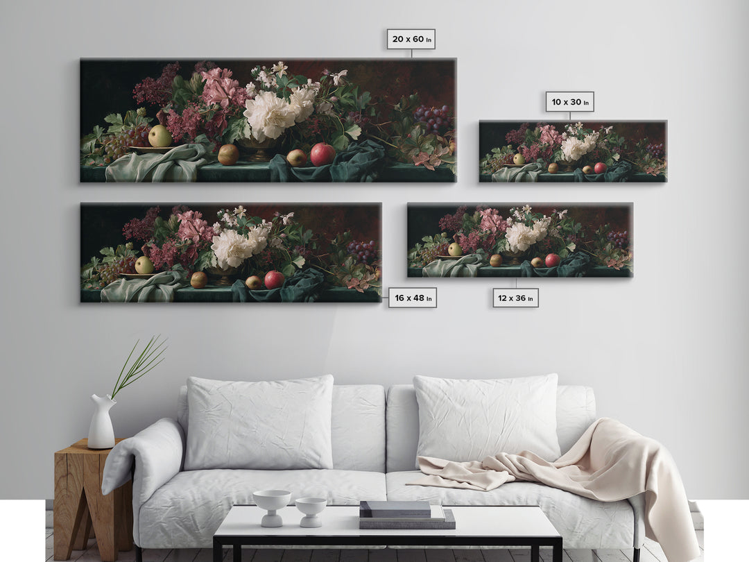 Museum Still Life Framed Canvas Print, Art, Wood Wall Art, Living Room Decor, Fine Art, Modern Decor, Fine Art Print, ART-3x1-89