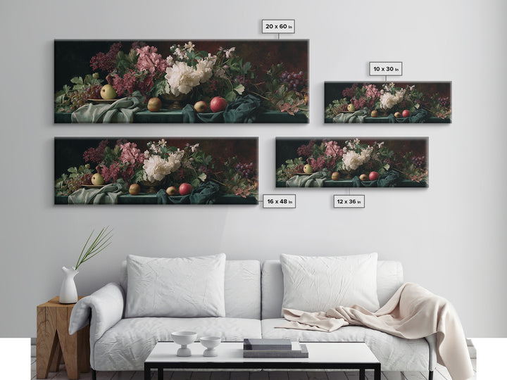 Museum Still Life Framed Canvas Print, Art, Wood Wall Art, Living Room Decor, Fine Art, Modern Decor, Fine Art Print, ART-3x1-89