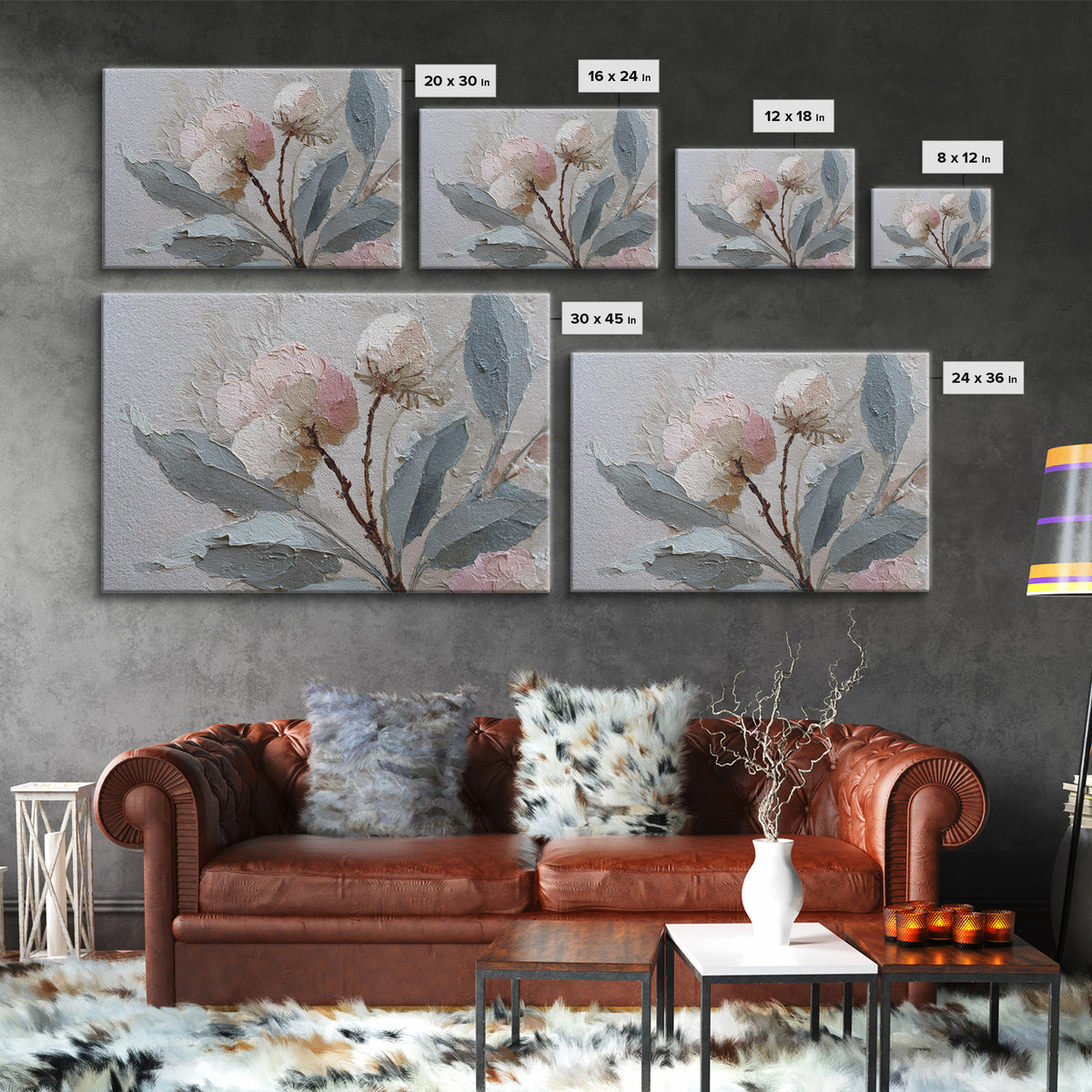 Celestial Moon Study Framed Canvas Print, Art, Large Wall Art, Living Room Decor, Fine Art, Prints Wall Art, ART-3x2-25