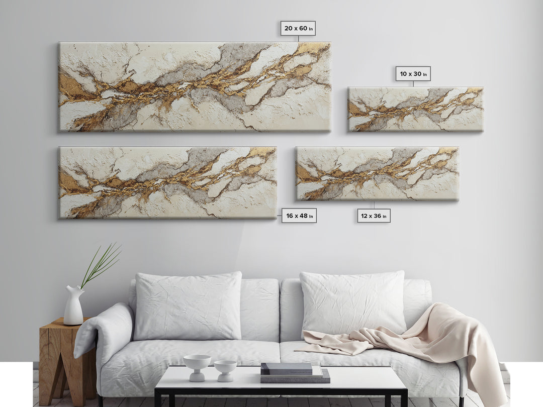 Textured Plaster Abstract Canvas Print, Above Sofa Art, Bauhaus Print, Living Room Decor, Abstract Art, Statement, ASA-3x1-3