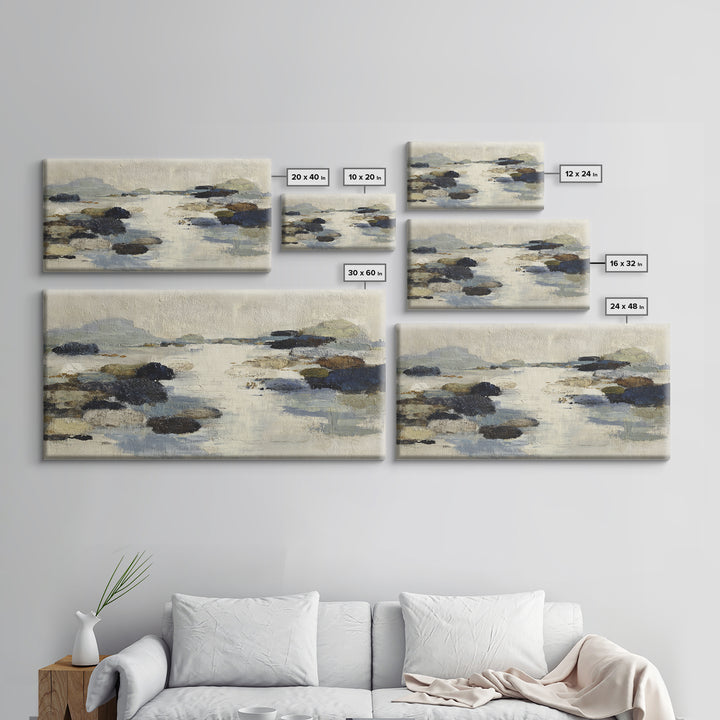 Blueberry Pancakes Still Life Canvas Print, Bed and Breakfast Art, Dopamine Decor, Living Room Decor, Fine Art, BAB-2x1-76
