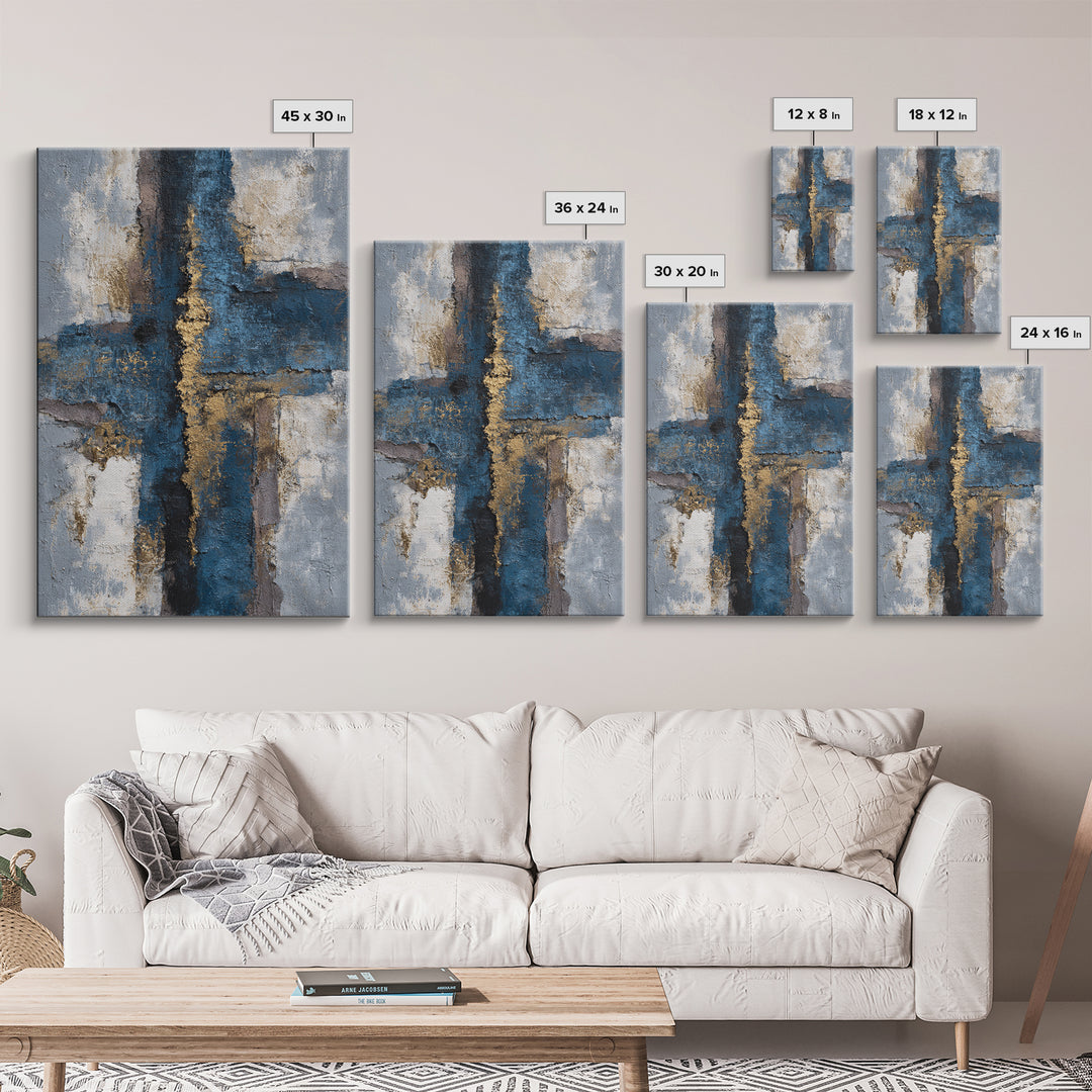 Abstract Soundwave Art Framed Canvas Print, Basement Art, Trendy Wall Art, Living Room Decor, Retreat, Original Art Prints, BAS-2x3-28