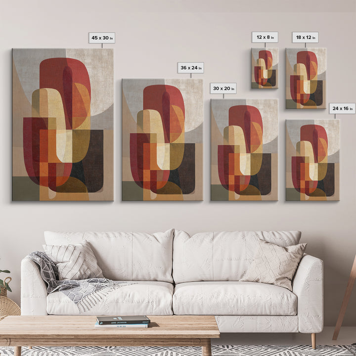 Sports Jersey Abstract Framed Canvas Print, Basement Art, Wall Art, Living Room Decor, Abstract Art, Retreat, BAS-2x3-38