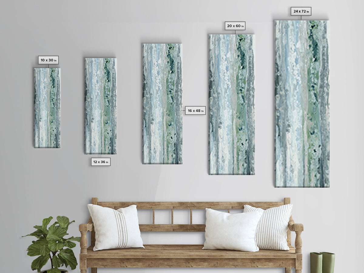 Abstract Marble Texture Canvas Print, Bathroom Art, Bathroom Decor, Spa, Bathroom Accessories, Modern Art, Bathroom Art Decor, BAT-1x3-100