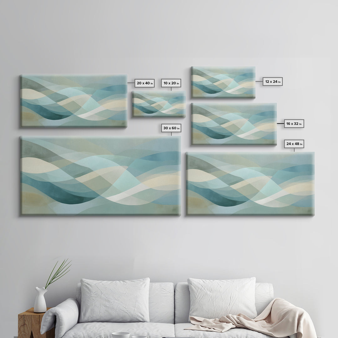 Clean Geometric Forms Canvas Print, Bathroom Art, Printable, Bathroom Decor, Spa, Bathroom Prints, Bathroom Wall Decor, BAT-2x1-89