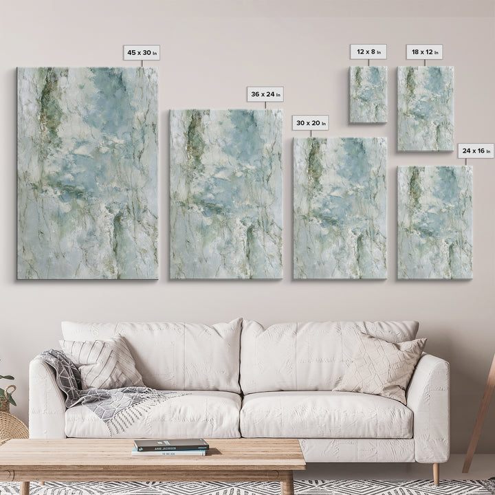 Abstract Marble Texture Framed Canvas Print, Bathroom Art, Dopamine Decor, Bathroom Decor, Abstract Art, Spa, Halloween Art, BAT-2x3-24