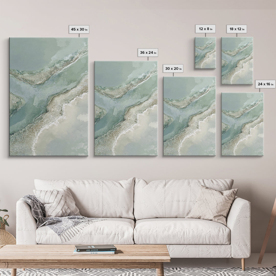 Soft Figure Line Drawing Canvas Print, Bathroom Art, Wall Decor, Bathroom Decor, Oil Painting, Spa, Contemporary Art, BAT-2x3-39