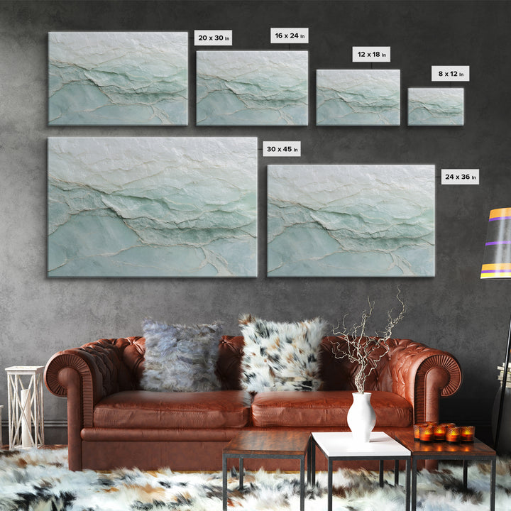 Abstract Marble Texture Canvas Print, Bathroom Art, Wall Hanging, Bathroom Decor, Abstract Art, Spa, Modern Art, BAT-3x2-44