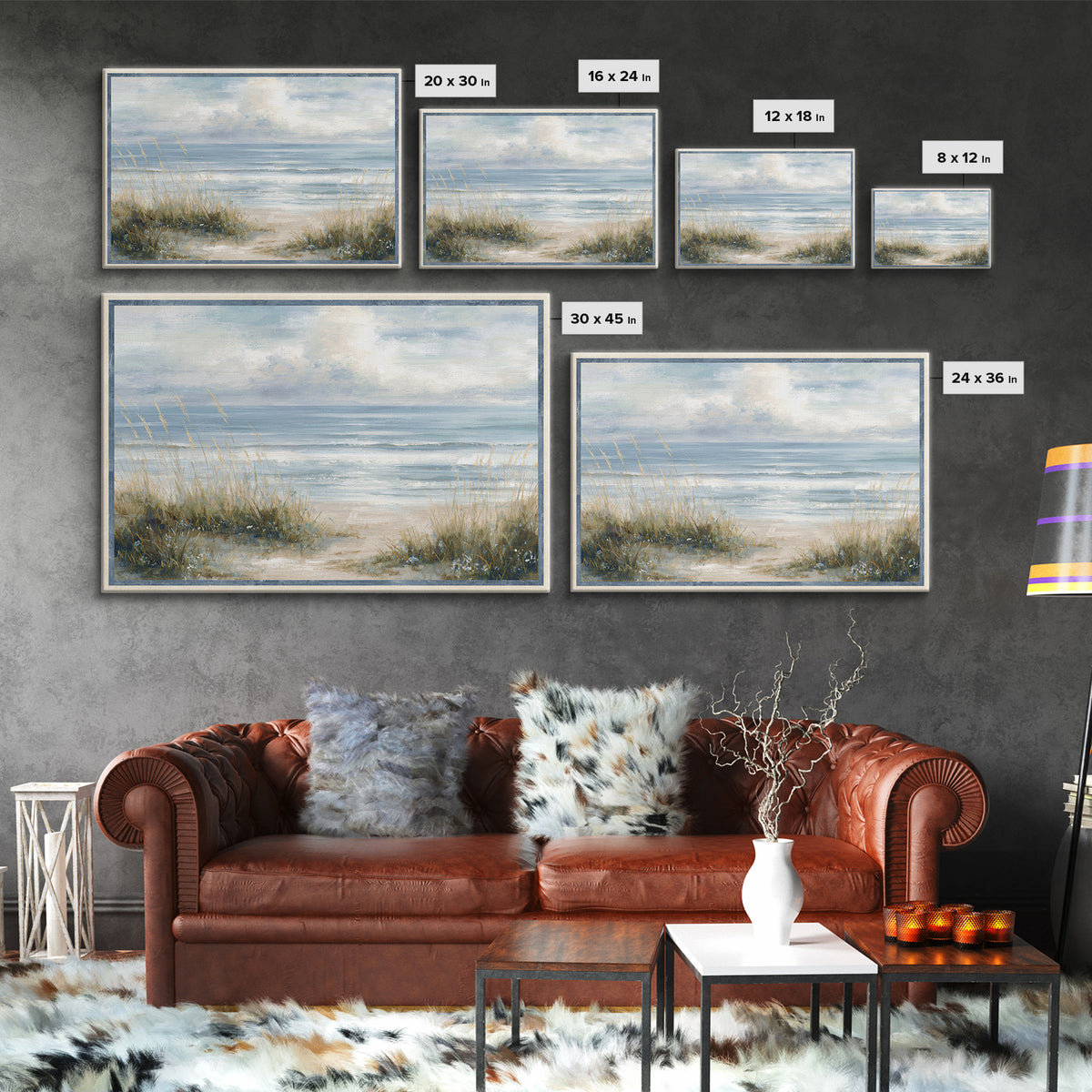 Driftwood and Wildflowers on Sand Canvas Print, Beach Art, Coastal Wall Art, Coastal Decor, Oil Painting, Shore, Fine Art Print, BEA-3x2-98