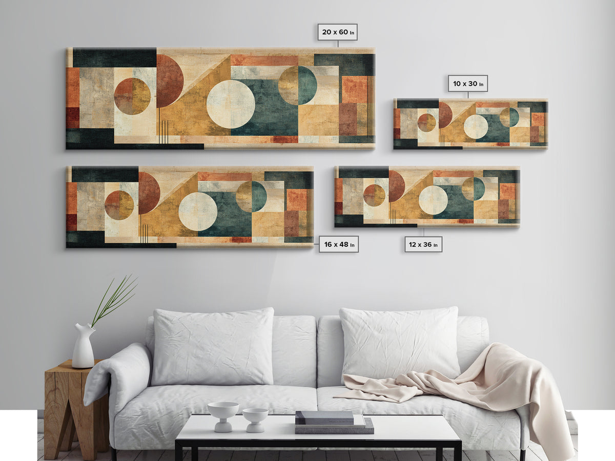 Minimal Black Line Figure Canvas Print, Boho Art, Art Prints, Living Room Decor, Oil Painting, Bohemian, Canvas Art, BOH-3x1-76