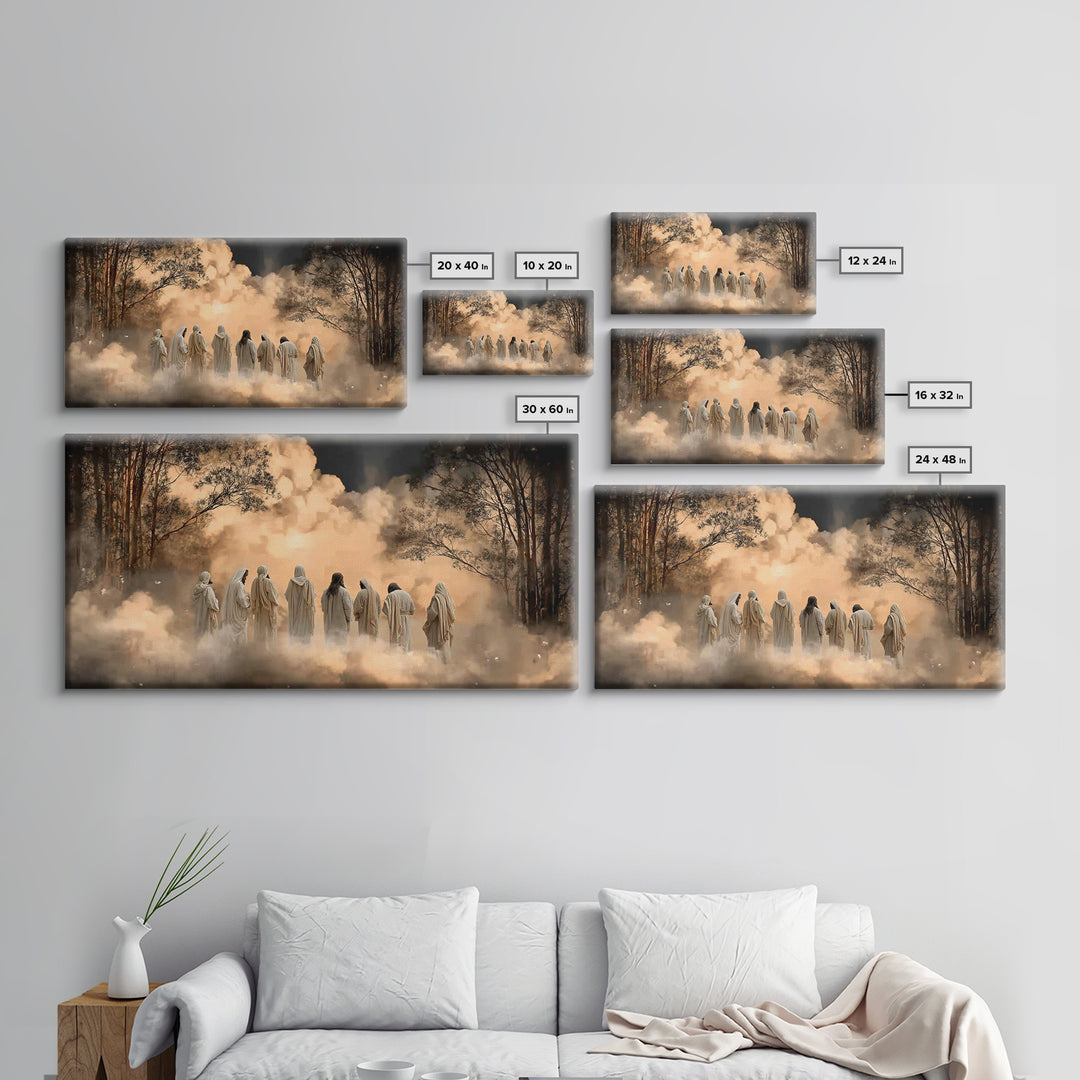 Eternal Star – Framed Canvas Print – Christian Decor – Christian Art – Christian Gifts – Jesus Art – Christian Canvas – Christmas Art