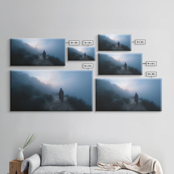 Celestial Journey – Framed Canvas Print – Christian Canvas – Christian Paintings – Jesus Art – Christian Wall Art – Christian Gift Ideas