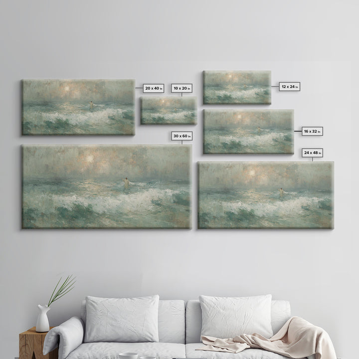 Arms Of Salvation – Framed Canvas Print – Christian Wall Art – Jesus Painting – Large Christian Painting – Christian Art Canvas – Christian