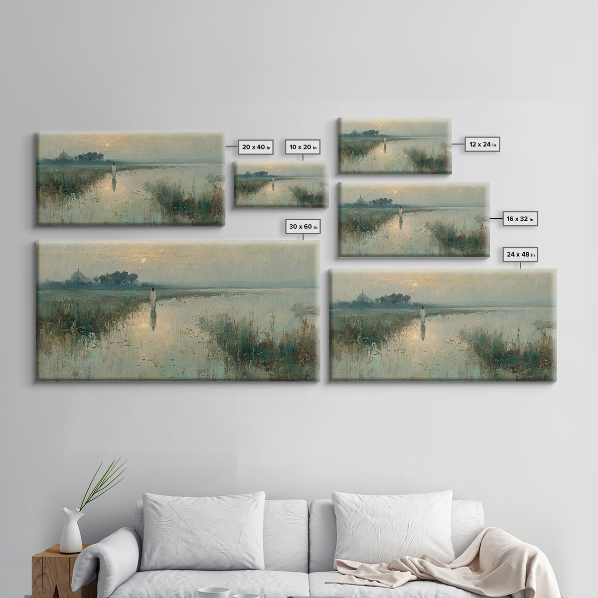 Morning Grace | Framed Canvas Print | Christian Wall Art | Jesus Painting Canvas | Christmas Art | Christian Gift Ideas | Faith Art