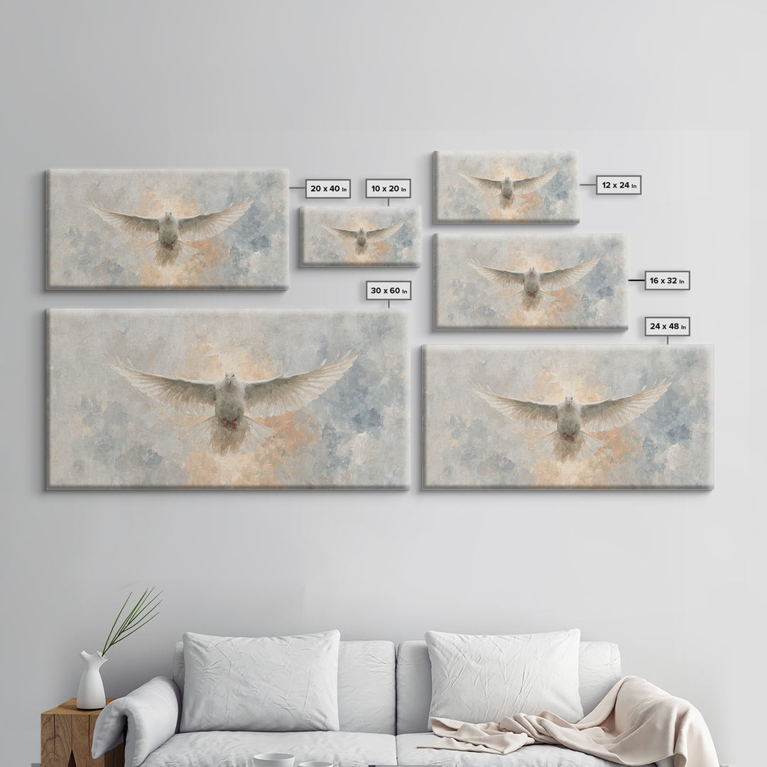 Radiant Mercy, Framed Canvas Print, Christian Art Canvas, Christian Wall Art, Christian Painting, Christmas Art, Christian Decor