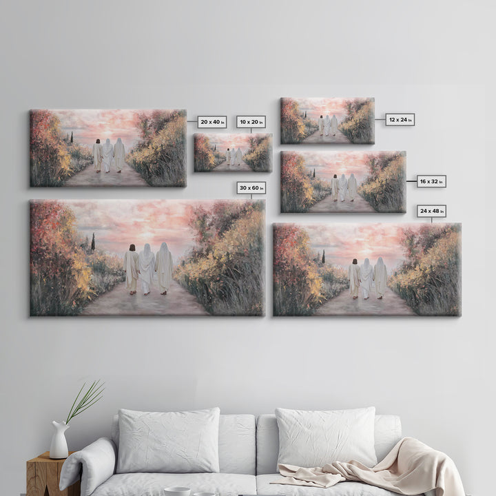 Garden Of Dawn – Framed Canvas Print – Christian Art Canvas – Jesus Wall Art – Christian Art Print – Christian Decor – Christian Gift Ideas