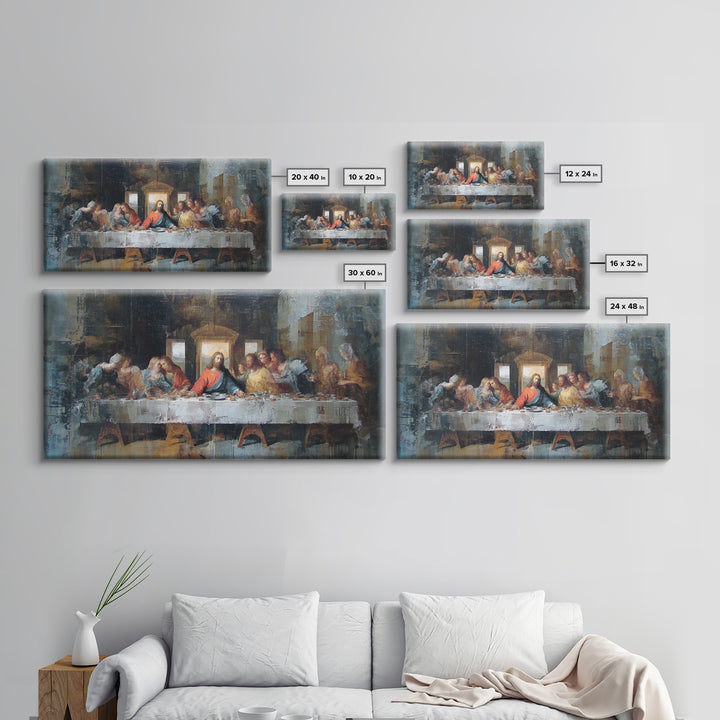 Dawn Fellowship – Framed Canvas Print – Christian Wall Art – Christmas Art – Christian Art Print – Christian Art Canvas – Christian Christm