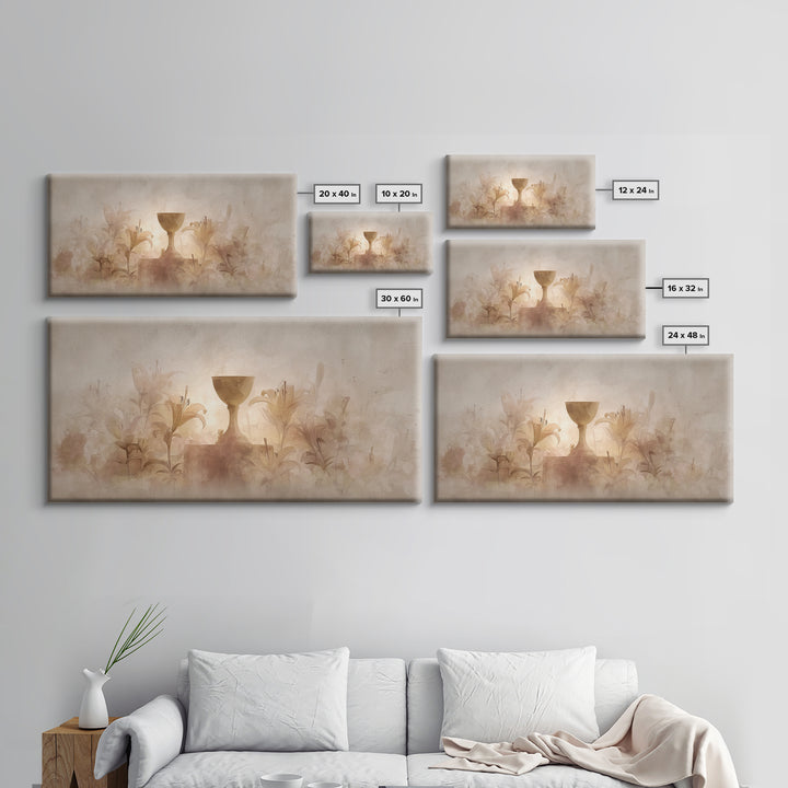 Golden Reverence - Framed Canvas Print - Christian Wall Art - Christian Art Canvas - Moody Christian Art - Christian Paintings - Framed Chr