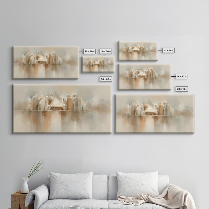 Holy Family Grace – Framed Canvas Print – Christian Art – Christian Art Canvas – Christian Christmas Art – Christmas Art – Christian Wall A