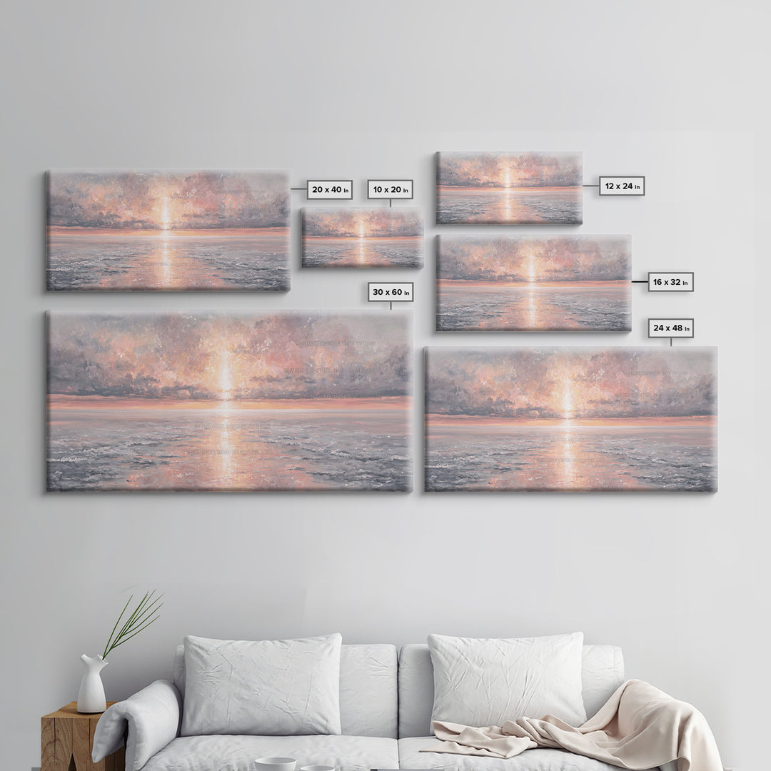 Eternal Light, Framed Canvas Print, Christian Wall Art, Christian Art Canvas, Christian Christmas Art, Christian Art Work, Christian Gift,