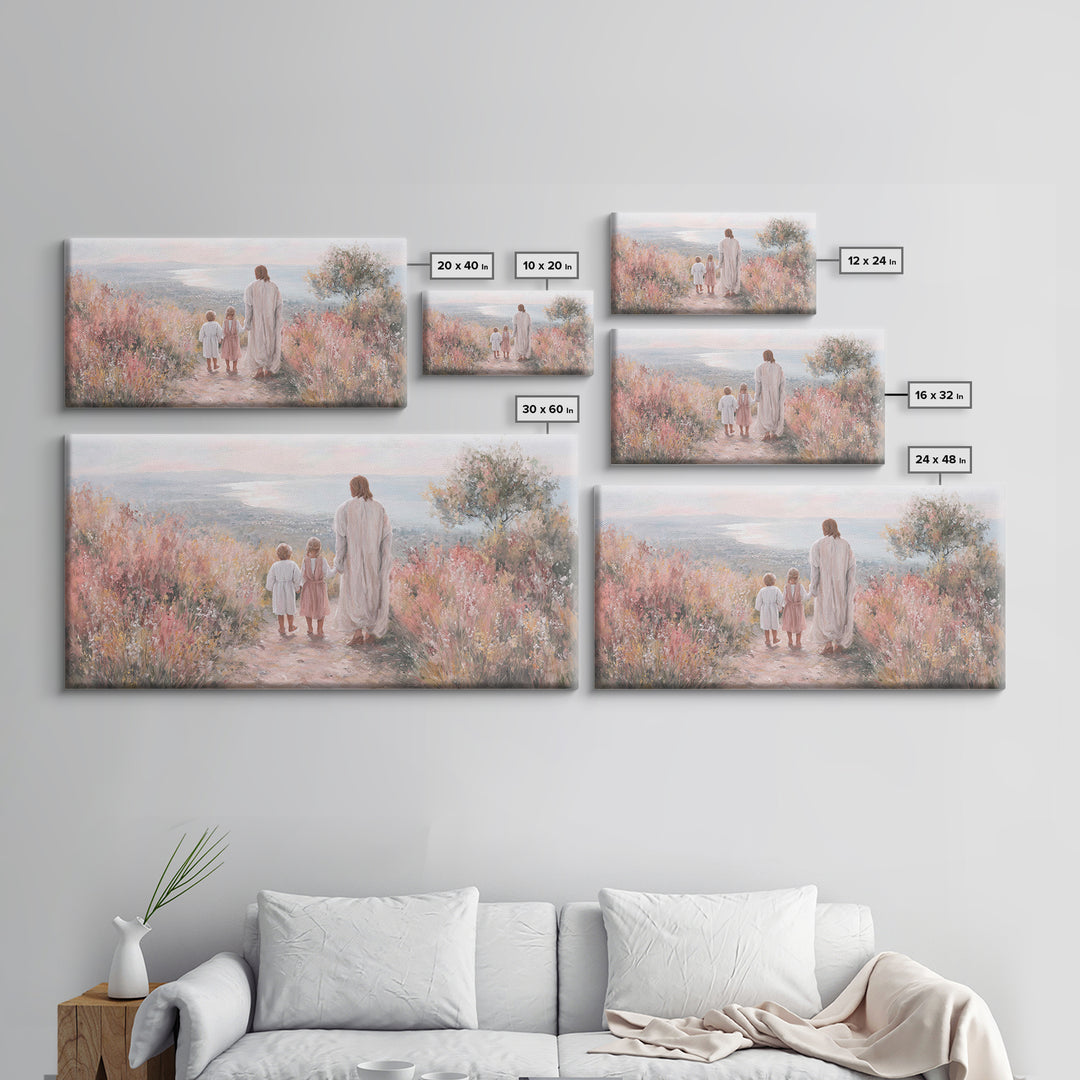 Morning Of Hope – Framed Canvas Print – Christian Art Canvas – Christian Art – Christian Wall Art – Jesus Painting – Christian Gift Ideas