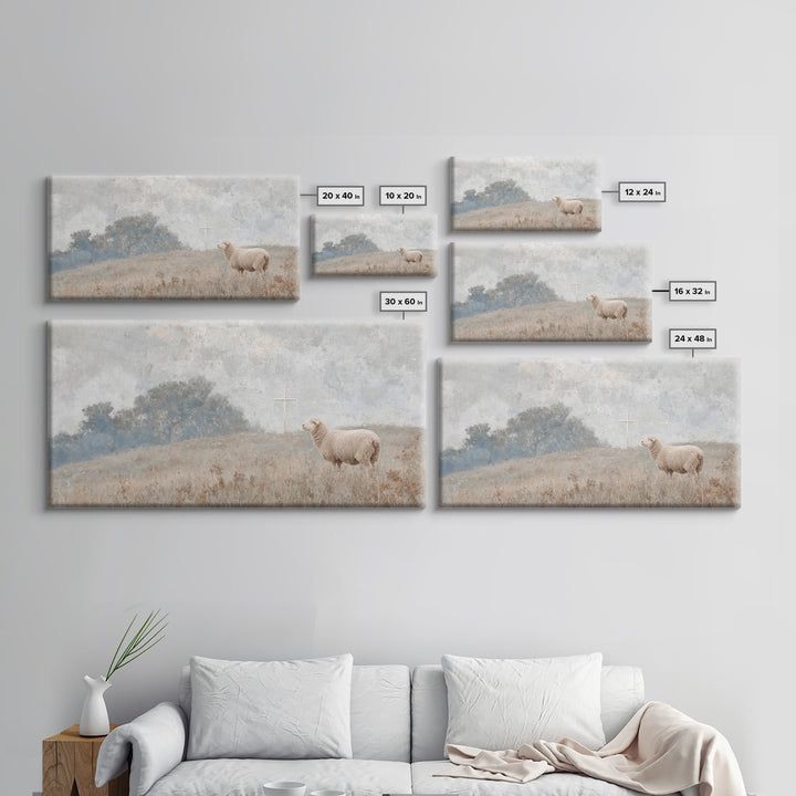 Heavenly Ascent, Framed Canvas Print, Christian Wall Art, Christian Art Canvas, Christian Christmas Art, Christian Art Work, Christian Deco