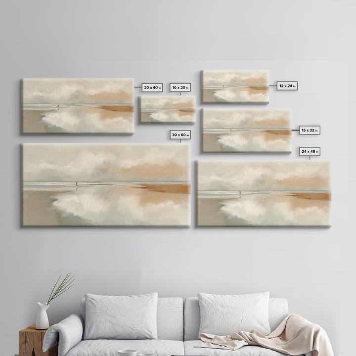 Solitary Grace – Framed Canvas Print – Christian Wall Art – Christian Art Canvas – Jesus Painting – Subtle Christian Art – Christian Gift I