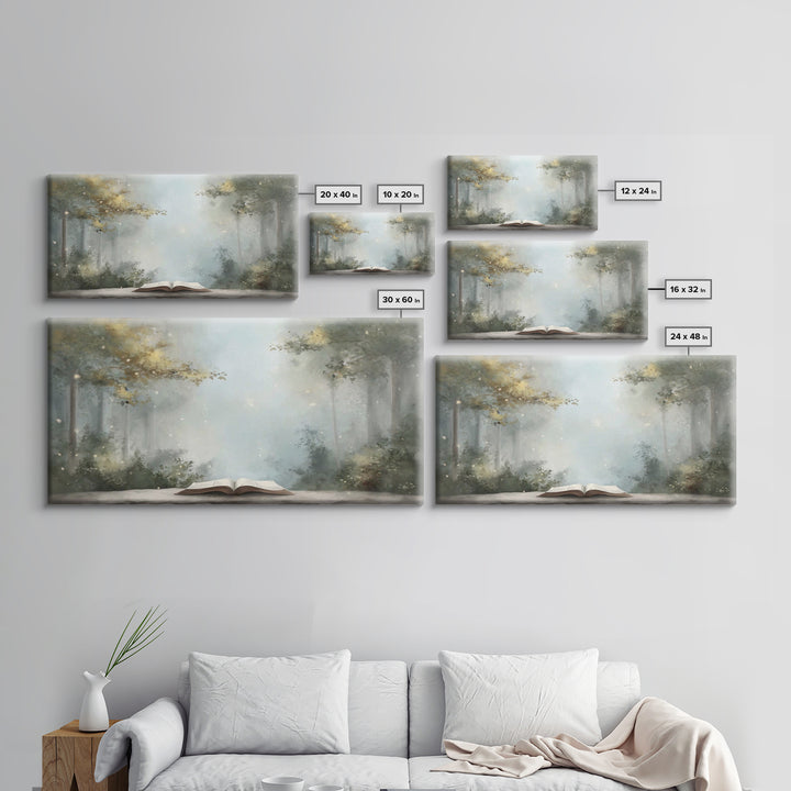 Sacred Passage - Framed Canvas Print - Christian Art Canvas - Christian Wall Art - Christian Painting - Christian Decor - Christian Art Gif
